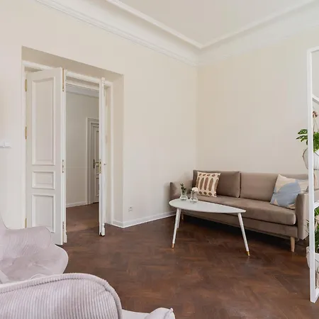 Bright Oatmeal Ap - 3Br For 8 - Kazimierz Lejlighed Kraków