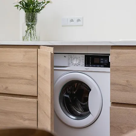 Bright Oatmeal Ap - 3Br For 8 - Kazimierz Lejlighed