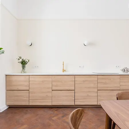 Bright Oatmeal Ap - 3Br For 8 - Kazimierz *